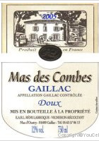 Mas des Combes