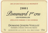 Domaine Joseph Voillot - 1er Cru - Les Pézerolles