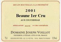 Domaine Joseph Voillot - 1er cru - Aux Coucherias
