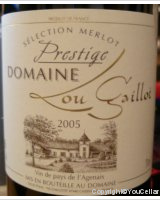 Domaine Lou Gaillot Prestige Sélection Merlot