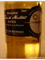 Domaine Terre de Mistral, Anna