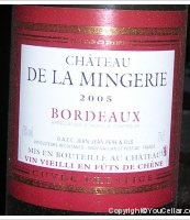 Château de La Mingerie - Cuvée Prestige