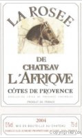 La Rosée de Château l'Afrique