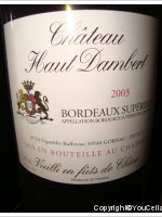 Château Haut Dambert