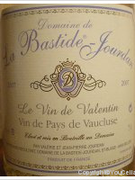 Domaine La Bastide Jourdan - Le Vin de Valentin