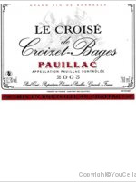 Le Croisé de Croizet Bages