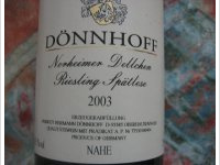 Dönnhoff Norheimer Dellchen Riesling Spätlese