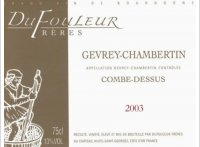 Maison Dufouleur Frères - Combe Dessus