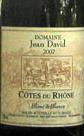 Domaine Jean David - Blanc de Blancs