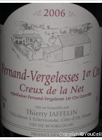 Thierry Jaffelin, Premier Cru Creux de la Net
