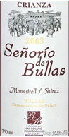 Señorío de Bullas Crianza Monastrell Shiraz
