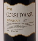Cave d'Irouleguy - Gorri d'Ansa