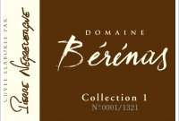 Domaine Bérénas - Collection 1