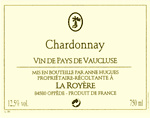 Domaine de la Royère - Chardonnay