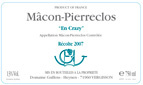 Domaine Guffens-Heynen - Macon-Pierreclos - En Crazy