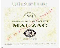 Domaine de Martinolles - Cuvée Saint-Hilaire