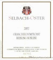 Selbach-Oster - Graacher Domprobst Riesling Auslese