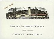 Robert Mondavi Winery - Cabernet Sauvignon Unfined