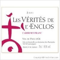 Enclos de la Croix - Les Vérités de l'Enclos Cabernet Franc