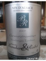 Bernhard & Reibel - Vendanges Tardives Cuvée Sigille