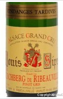 Louis Sipp - Grand Cru Kirchberg de Ribeauvillé Vendanges Tardives