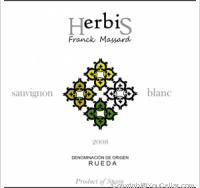 Franck Massard, Herbis Sauvignon Blanc