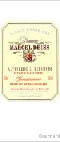 Domaine Marcel Deiss - Grand Cru Altenberg de Bergheim - Sélection de Grains Nobles