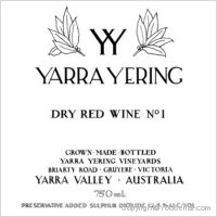 Yarra Yering Dry Red Wine N°1