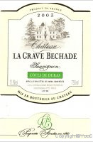 Château La Grave Béchade, Sauvignon