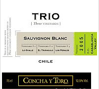 Concha y Toro - Trio Sauvignon Blanc