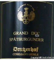 Deutzerhof - Grand Duc - Spätburgunder 