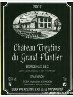 Château Treytins du Grand Plantier Sauvignon