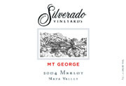 Silverado Vineyards, Mt. George Merlot
