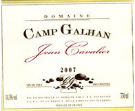 Domaine Camp Galhan - Jean Cavalier