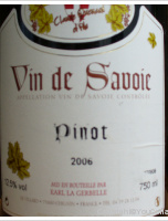 Claude Quénard et Fils Pinot