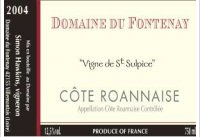 Domaine du Fontenay - Vignes de St Suplice