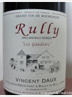 Vincent Daux Cuvée Les Gaudoirs