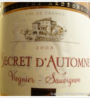 Secret d'Automne Viognier Sauvignon