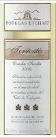 Etchart Torrontés Cosecha Tardía