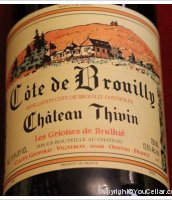 Château Thivin Cuvée les Griottes