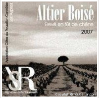 Les Vignobles du Sud Roussillon - Altier Boisé - Elevé en fut de chêne