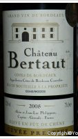 Château Bertaut Cuvée Prestige
