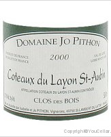 Domaine Jo Pithon - Clos des Bois