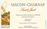 Jean Manciat - Mâcon-Charnay Saint-Just