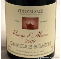 Camille Braun - Rouge d'Alsace