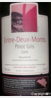 Domein Entre-Deux-Monts - Pinot Gris