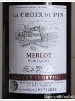 La Croix du Pin, Merlot Cuvée Prestige
