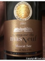 Domaine du Mas Neuf - Muscat Sec
