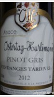 Ostertag-Hurlimann -  Vendanges tardives
