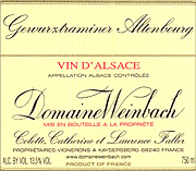 Domaine Weinbach - Altenbourg